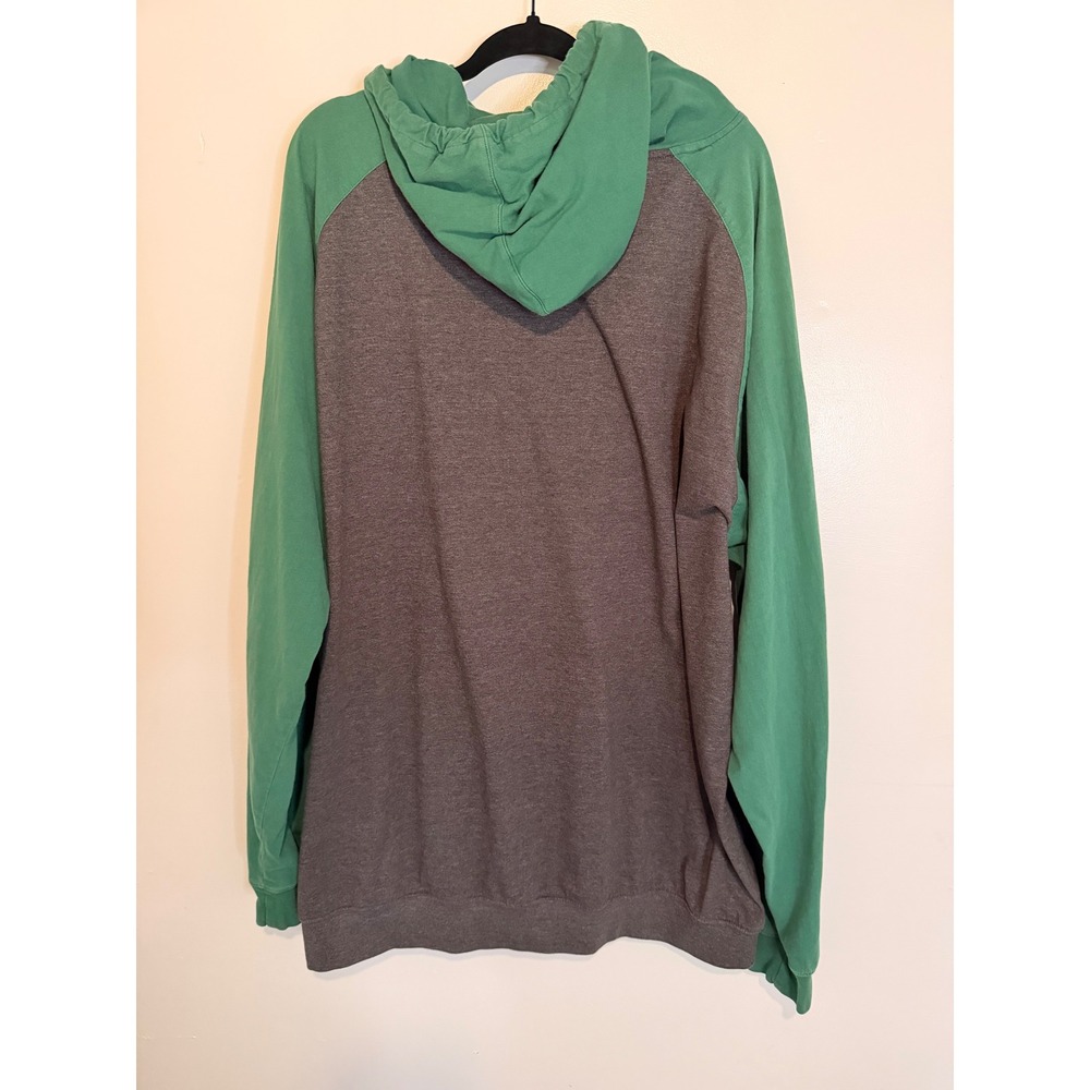 Fanatics New York Jets Hoodie Mens 3XLT Grey Green Good NFL Football Pullover - Picture 3 of 8
